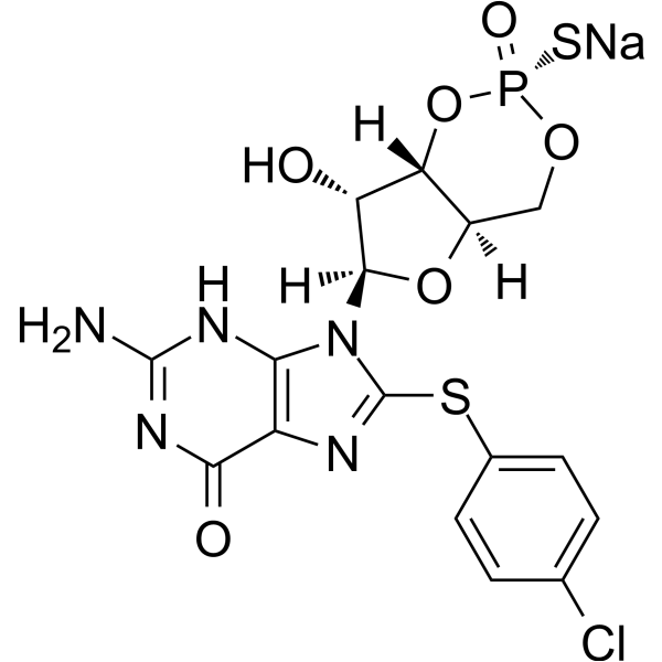 Rp-8-pCPT-cGMPS sodium 208445-07-2